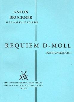 Requiem in d-Moll Revisionsbericht 