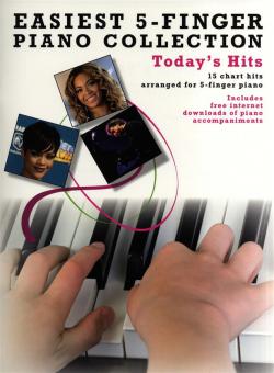 Easiest 5 Finger Piano Collection: Today's Hits 