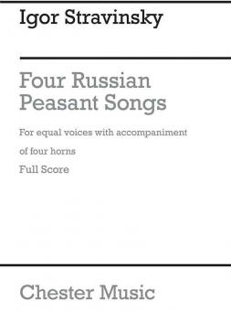 Four Russian Peasant Songs (1954 Version) 