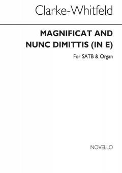 Magnificat & Nunc Dimittis In E 