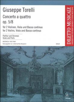 Concerto a quattro g-Moll op. 5/8 