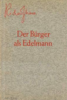 Der Bürger als Edelmann 