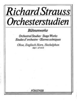 Orchesterstudien aus seinen Bühnenwerken: Oboe Band 1 