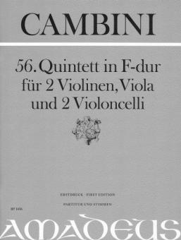 56. Quintett in F-Dur 
