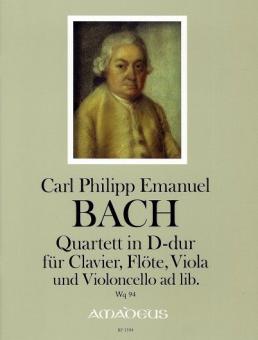 Quartett in D-Dur Wq 94 