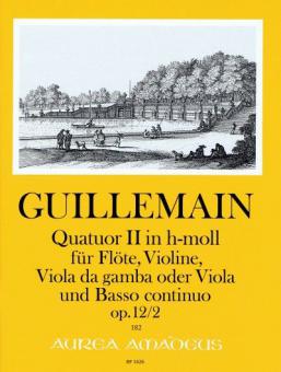 Quatuor II op. 12/2 in h-moll 