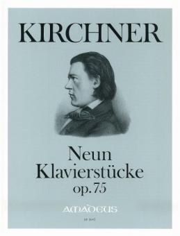Neun Klavierstücke op. 75 