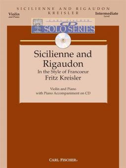 Sicilienne und Rigaudon 