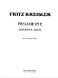 Präludium in e-Moll (Kreisler) 