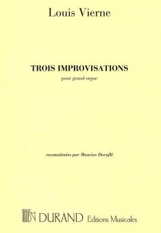 3 Improvisations pour Orgue 