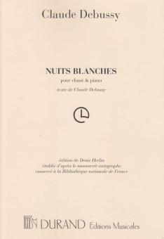 Nuits Blanches, pour Chant et Piano 
