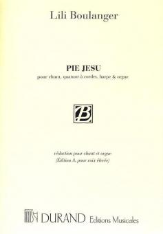 Pie Jesu, pour Chant, Quatuor à Cordes, Harpe et Orgue 