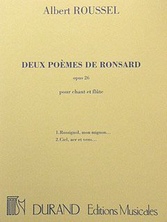 2 Poemes / Ronsard 