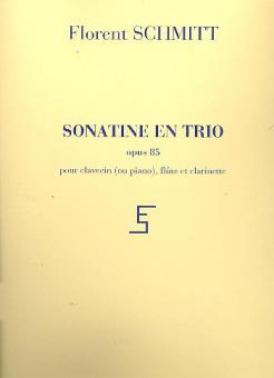 Sonatine Op.85 Flute/Clarinette en La/Piano 