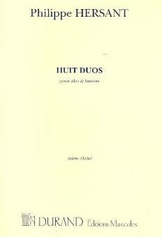 Huit Duos, pour Alto et Basson 