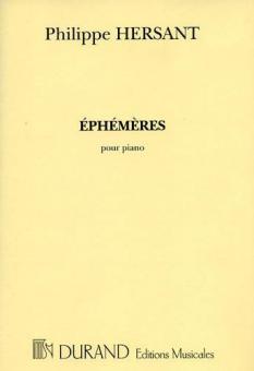 Ephemeres, pour Piano 