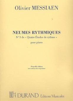 Neumes Rythmiques (Avec Analyse De Messiaen 