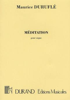 Meditation, pour Orgue 