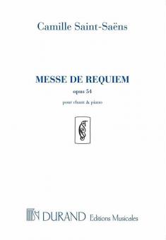 Messe de Requiem Op. 54 pour Chant et Piano 