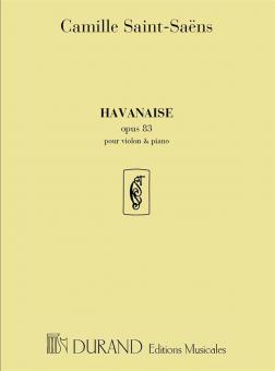 Havanaise Op. 83 Violon/Piano 
