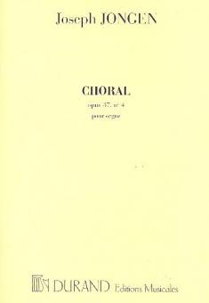 4 Pieces Op. 37 No 4: Choral 