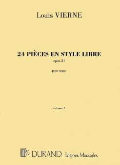 24 Pieces en Style Libre, Op. 31 Vol. 1 (No. 1-12) 