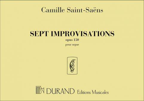 7 Improvisations Op. 150 