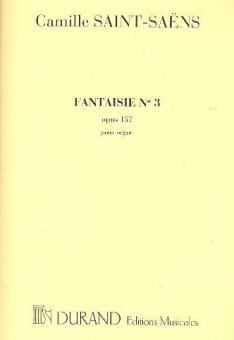 Fantaisie No. 3 Op. 157 