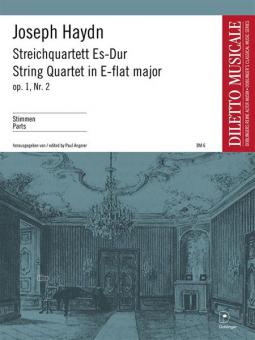 Streichquartett Es-Dur op. 1/2 Op. 1/2 Hob. III:2 