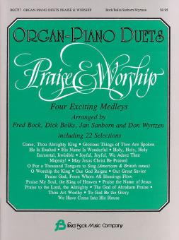 Praise & Worship Organ Piano Duets 