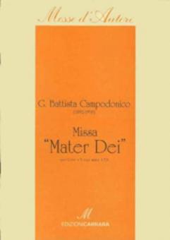 Messa Mater Dei op. 78 