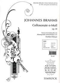 Cellosonate e-Moll op. 38 
