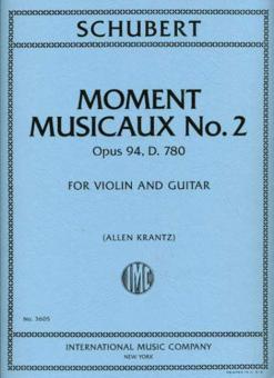Moment Musicaux No. 2 op. 94 D780 