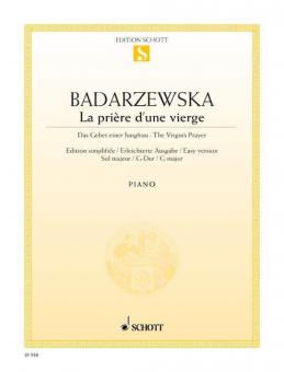 La prière d'une vierge G-Dur Standard