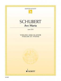 Ave Maria Es-Dur op. 52/6 Standard
