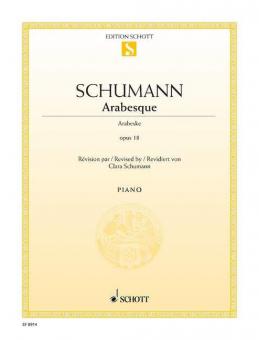 Arabeske, op. 18 Standard