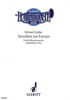 Tanzsätze aus Europa 