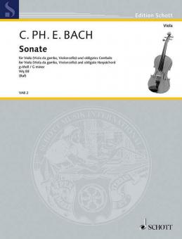 Sonate g-Moll Wq88 Standard