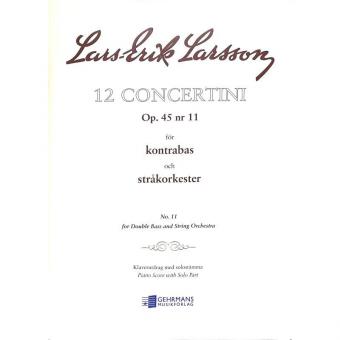 Concertino För Kontrabas op. 45/11 