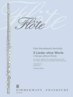 5 Lieder ohne Worte 