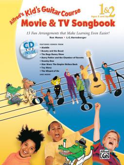 Kid's Guitar Course Movie & TV Songbook 1 & 2 