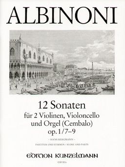 12 Sonaten op. 1/7-9 
