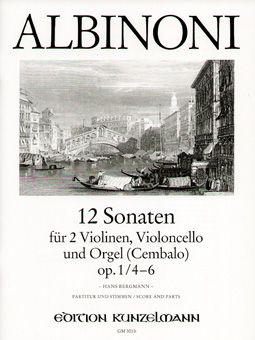 12 Sonaten op. 1/4-6 