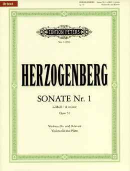 Sonate Nr. 1 a-Moll op. 52 