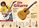 Instrumenten-Poster: Die Gitarre 