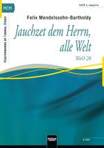 Jauchzet dem Herrn, alle Welt (WoO 28) (SATB) 