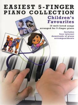 Easiest 5-Finger Piano Collection: Children's Favourites 