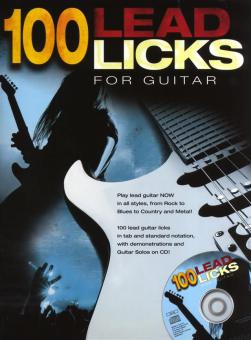 100 Lead Licks For Guitar 