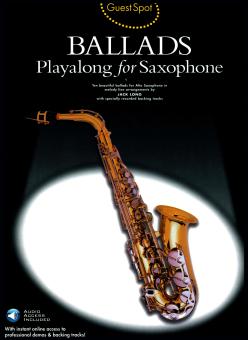 Guest Spot: Ballads Playalong for Saxophone 