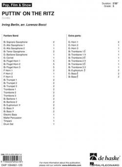 Puttin' On The Ritz (Fanfarenorchester) 